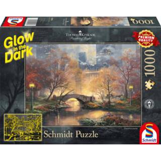 👉 Legpuzzel meerkleurig One Size karton Schmidt Puzzle Autumn in Central Park 1000 stukjes 4001504594961