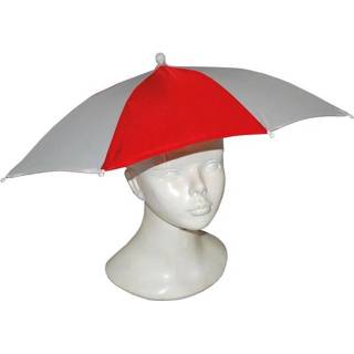 Hoed rood wit active Ruige Brabant paraplu 8712364607246