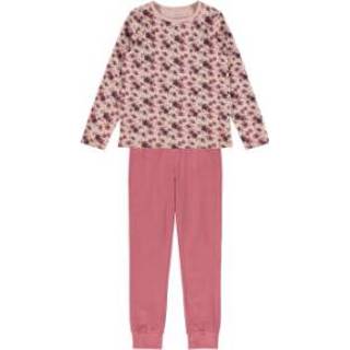 👉 Pyjama rose katoen mix meisjes Name it 2-delig Nkf night set Deco 5715106098091