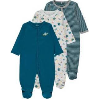 👉 Blauw pasgeborene jongens Name it Sleepover 3-pack Legion Blue 5715111160400