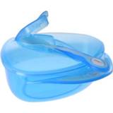 👉 Lepel blauw jongens baby's Vital baby Bordjesset, eerste bordjesset met deksel en lepeltje in 4260134297950