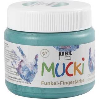 👉 Vingerverf groen Mucki Metallic 150 ml 4000798117146