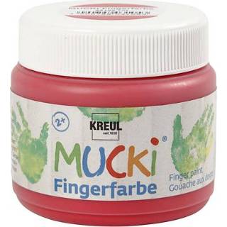 👉 Vingerverf rood Mucki 150 ml 4000798031053