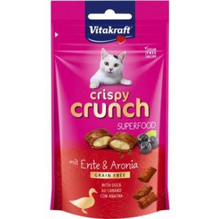 Kattensnack Vitakraft Crispy Crunch - Kattensnacks Eend 60 gram 4008239393159