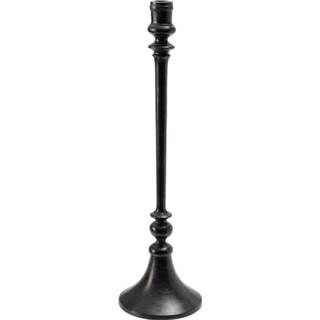👉 Kandelaar zwart aluminium One Size Layna H x Ø15 cm Set van 2 8720014523129