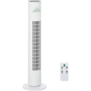 👉 Afstandsbediening active HOMCOM Torenventilator met 70° draaiend 77 cm staande ventilator 45 W 6011604917971