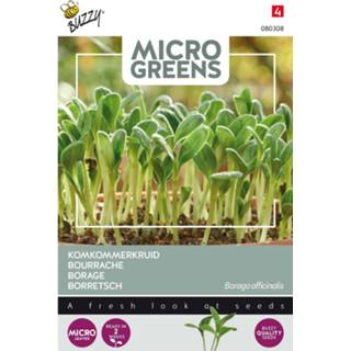 👉 One Size GeenKleur 5 stuks Microgreens Borage 8719269456658
