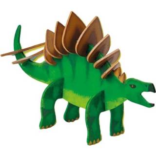 👉 Knutselset hout One Size GeenKleur SES dino junior naturel 11-delig 8710341142094