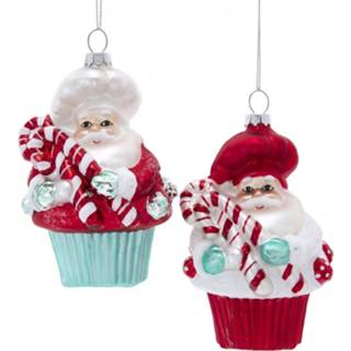 👉 Cupcake One Size GeenKleur Santa 4.75 Inch