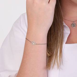 👉 Armband zilverkleurig zilveren zilver levensboom Color-Zilver 8717637917268