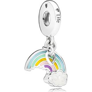 👉 Zilver One Size array Pandora 797016ENMX Hangbedel Rainbow of Love 5700302652062