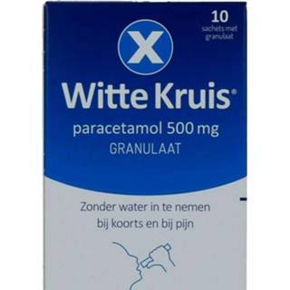 👉 Sachet active Witte Kruis Paracetamol Granulaat 10 sachets 8711744053550