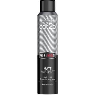 👉 Hairspray One Size no color Phenomenal Matt lakier do włosów nadający matowe wykończenie 200ml 9000101611311