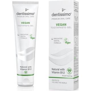 👉 Tandpasta One Size no color Tandpasta-Gel Vegan natural met vitamine B12 75ml 7640162324328