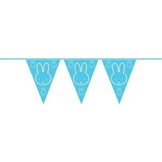 👉 Nijnte blauwe One Size blauw jongens Set van 3x stuks Nijntje thema geboorte vlaggenlijn 6 meter - jongen geboren 8720276080781