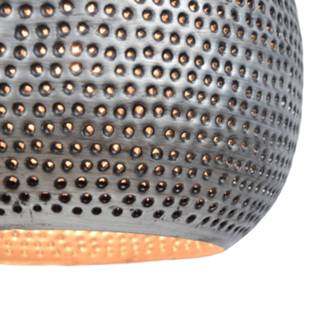 👉 Hanglamp zink metaal One Size zilver Urban Interiors Spike bol Ø 27 cm 8719325005943