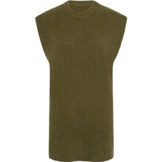 👉 Trui gerecycled materiaal XS vrouwen groen 'Evelyn' 5056423335095