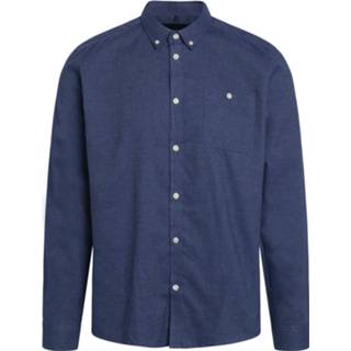 👉 Overhemd katoen s mannen blauw 'Cash Laurent' 5713889237188