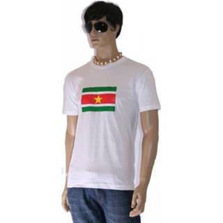👉 Wit grote maten shirt Suriname