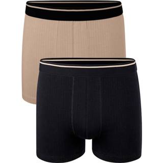 Boxershort katoen effen mannen voordeelverpakking Boxershorts BABISTA Zwart::Nude 4055706696589