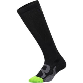 👉 2XU Recovery Compression Socks Black/Silver XL - Compressiesokken & -kousen