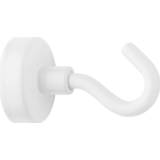 Magneet Westcott met haak 25mm wit. Trekkracht +/- 15kg