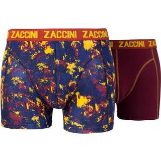 Zaccini 2-pack boxershorts splash bordeaux