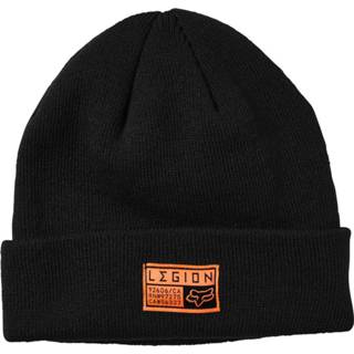 👉 Beanie OS mannen zwart Fox Racing Outland - Mutsen