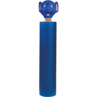 👉 Waterpistool blauw foam 1x Donkerblauw Olifanten Waterpistool/waterpistolen Van 26,5 Cm Met Bereik 6 Meter 8720576384244