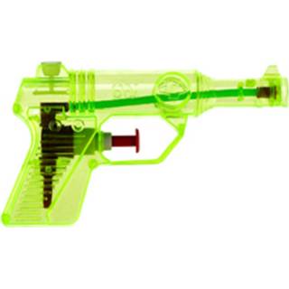 👉 Waterpistool groen One Size 2x Waterpistool/waterpistolen 13 cm 8720576390894