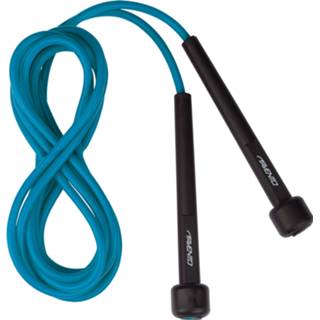 👉 Spring touw PVC One Size zwart Avento springtouw Basic 2,8 meter 8716404332327