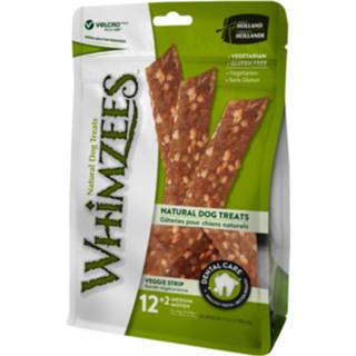 👉 M active 6x Whimzees Veggie Strips 14 stuks 8718627753934