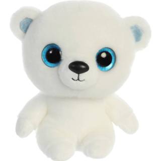 👉 IJsbeer knuffel pluche One Size wit kinderen van 20 cm - kinder speelgoed ijsberen knuffels 5034566611344