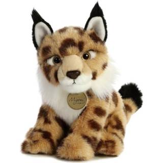 👉 Lynx knuffel pluche One Size bruin kinderen van 26 cm - kinder speelgoed dieren knuffels 5034566262911