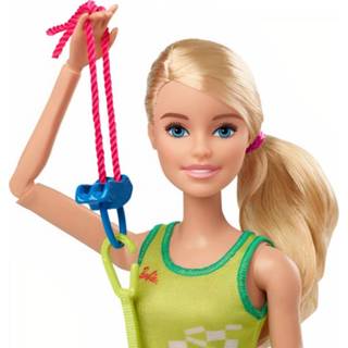 👉 Tienerpop groen kunststof One Size GeenKleur meisjes Barbie klimsport 32,5 cm blond/groen 8720585050574