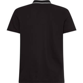 👉 Calvin Klein Polo Korte Mouw Streep Zwart (K10K106458 - BEH)