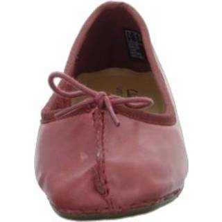 👉 Ballerina's glad leer rood Clarks Ballerinas 5050408559995