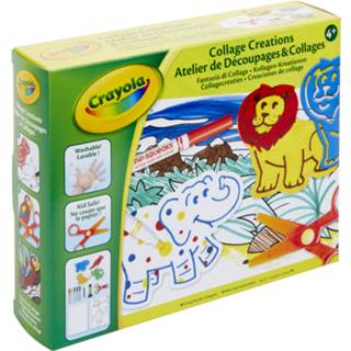 👉 Knutselset One Size GeenKleur Sjablonen Crayola - Dieren Kleuren 71662105761
