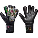 👉 Keepershandschoenen zwart wit foam latex One Size Elite Calavera latex/foam zwart/wit mt 10 7290109936239