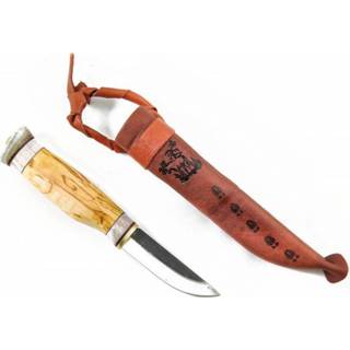 👉 Rood wit bruin Wood Jewel - Wilderness 7.7 Mes maat Klinge: 7,7 cm, rood/wit/bruin 7340111111527