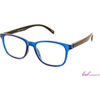 👉 Lees bril blauw zwart Leesbril INY lucky-Blauw/zwart INY-+1.00 4250550130467