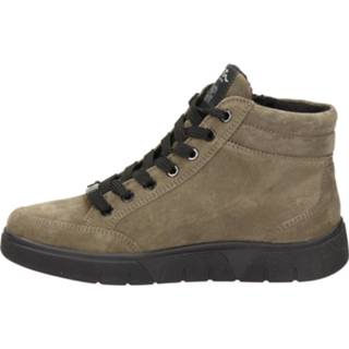 👉 Hoge sneakers leer vrouwen taupe Ara 8720251335219 872025133519