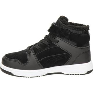 👉 Hoge sneakers suède jongens zwart Puma 8720251276338