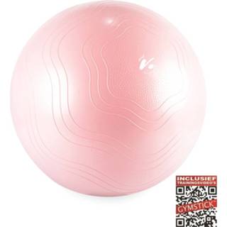 👉 Gymbal roze active Gymstick Vivid Fitness Ball - 75 cm Met Online Trainingsvideo's 6430062515381