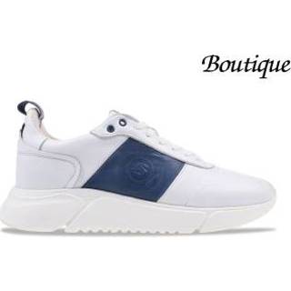 👉 Wit blauw unisex stock SXOR The Label Classic Nuno Wit/Blauw