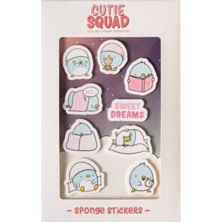 👉 Foamsticker CutieSquad Big foam stickers - Sleepy Penguins