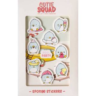 👉 Foamsticker CutieSquad Big foam stickers - Summer Penguins