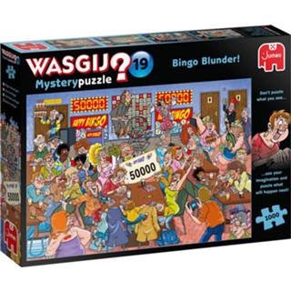 👉 Puzzel Jumbo Wasgij? Mystery 19 - Bingobedrog! 1000 stukjes 8710126191828