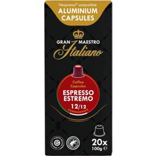 👉 Nespresso machine compatible notig capsules afrika Gran Maestro Italiano - Espresso Estremo 8719418029252