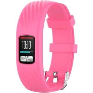 👉 Siliconen band Strap-it® Garmin Vivofit 4 bandje (knalroze) 8720391677941